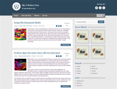 Ücretsiz WordPress Temaları: Kaliteli Tasarımlar Ücretsiz!