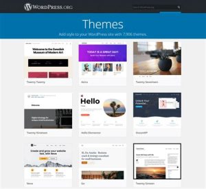 wordpress tema